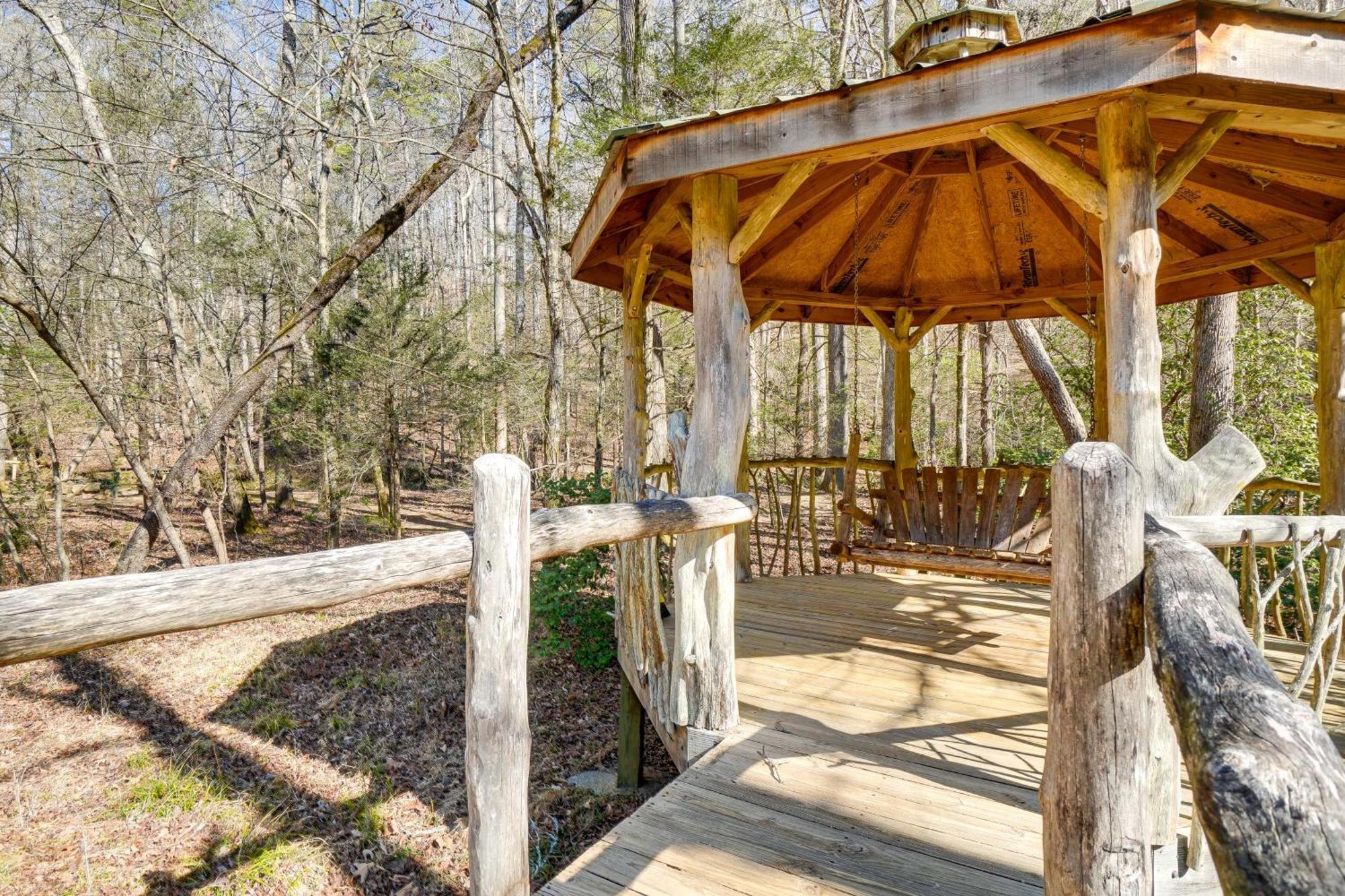 Secluded Family Retreat In Dahlonega With Hot Tub! Villa Екстериор снимка