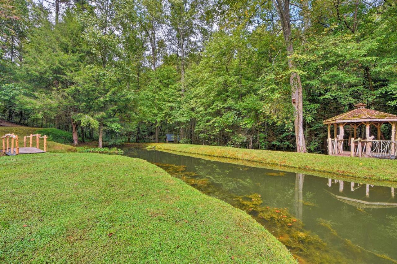 Secluded Family Retreat In Dahlonega With Hot Tub! Villa Екстериор снимка