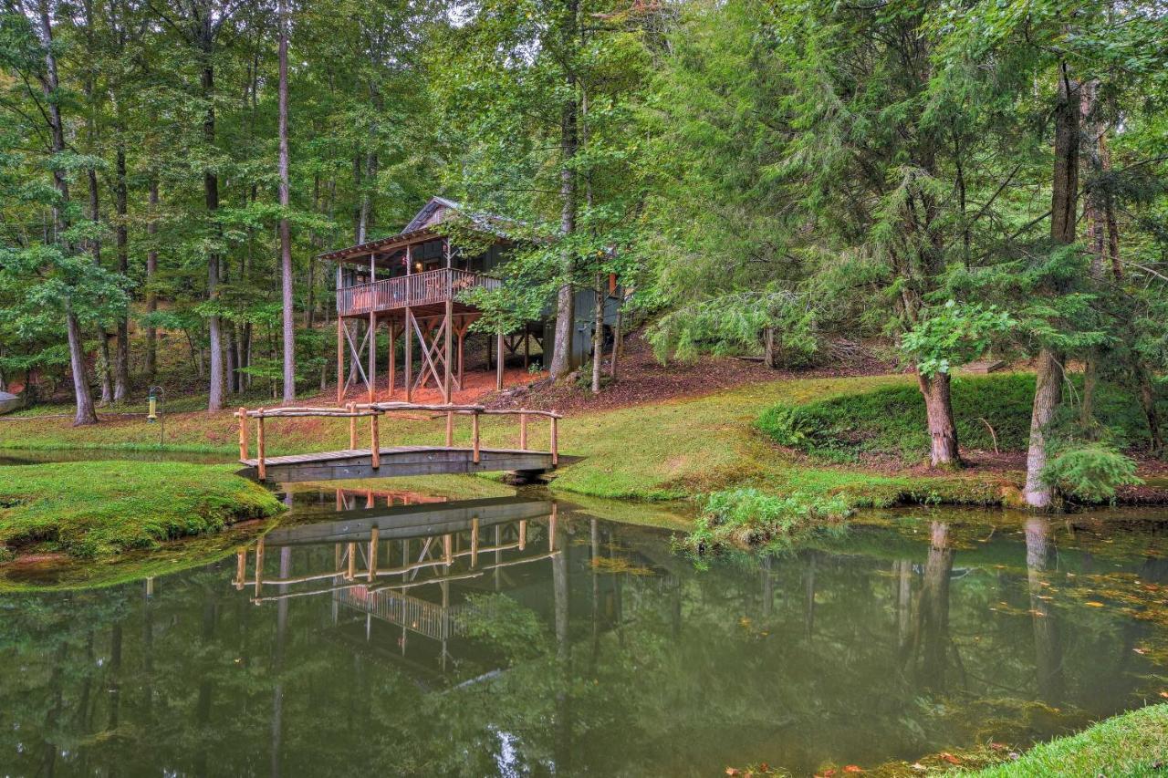 Secluded Family Retreat In Dahlonega With Hot Tub! Villa Екстериор снимка
